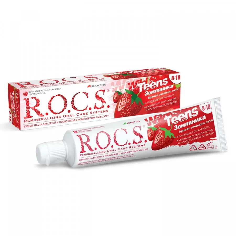 Rocs зубная паста Ozon