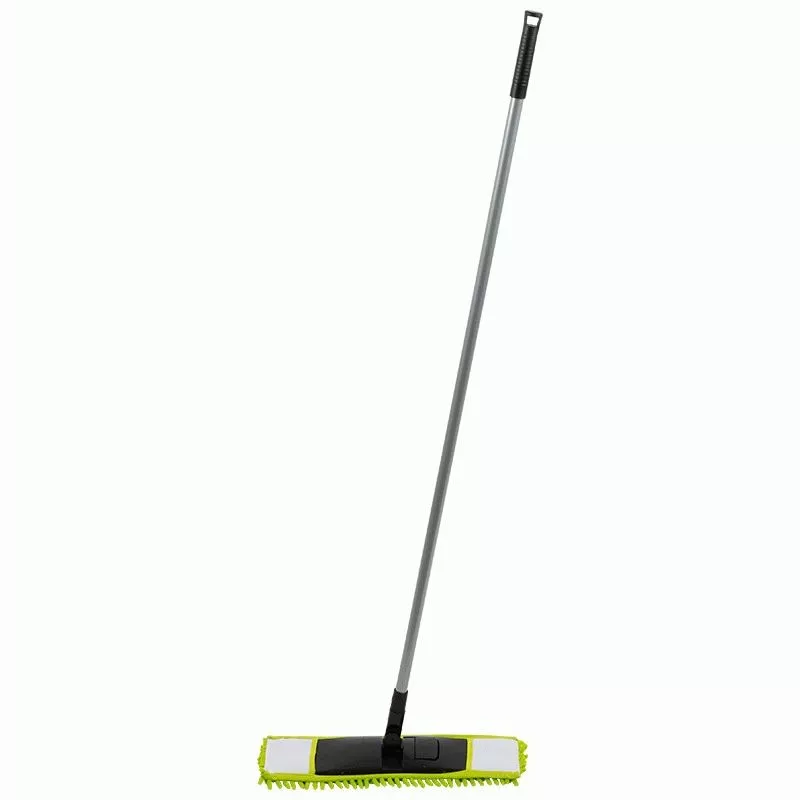 Швабра насадка плоская микрофибра 12*41см,ручка 110см,лапша,карм,Mop ...