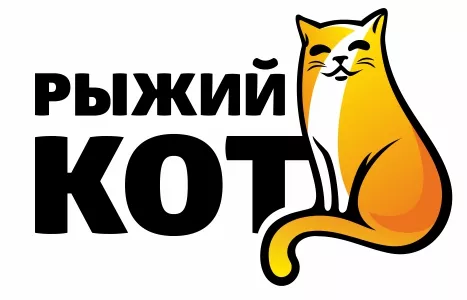 Рыжий кот logo