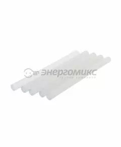 644456 - REXANT Клеевой стержень d=11.3мм L=100мм Прозрачный светящийся (уп.12шт, цена за уп) Блистер 09-1260 (1)