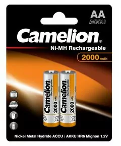 12307 - Аккумулятор Camelion R6 2000mAh Ni-MH BL2 (1)