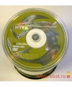 20229 - DVD-R Mirex 16x, 4.7Gb Printable Bulk/по100шт (цена за диск) 203315 (1)
