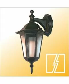 6251 - Camelion 4102 св-к уличный/садовый бра вниз белый 60W E27 220V алюминий/стекло IP43 (1)