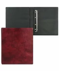 749599 - Альбом для монет и купюр на 4-х кольцах, 230х265х40 мм, Оптима, без листов, М9-05 (1)