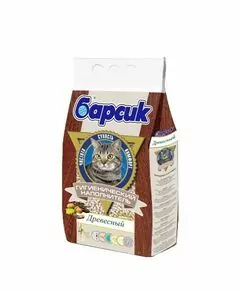 803212 - Наполнитель для кош.туалета древесный Барсик (твердые породы) 4,54л/2,6кг (1)