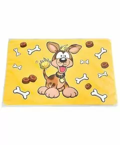 800806 - Коврик под миску для кошек/собак Puppy with bones (43*28см), YE70725 HOMEPET (1)