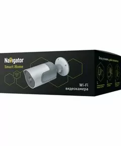 741982 - Navigator Wi-Fi видеокамера NSH-CAM-03-IP65-WiFi встр.микрофон/динамик/microSD 64Gb Умный дом 14548 (1)
