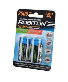 625839 - Аккумулятор Robiton RTU2500MHC R14 BL2, 14221 (1)