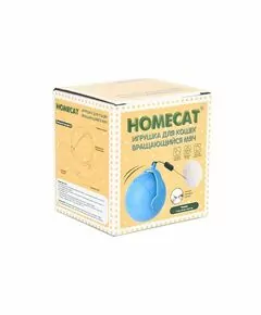 805674 - Игрушка для кошек Вращающийся мяч на батарейках HOMECAT DT2019210 (1)