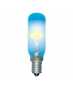 718434 - Uniel лампа накаливания для холодильников и вытяжек E14 40W(400lm) 25x80 IL-F25-CL-40/E14 (1)