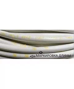 723828 - Провод ПВС 2х2,5 100м (ГОСТ)(РЭМЗ/TDM г Рыбинск) ш белый с маркировкой длины (1)
