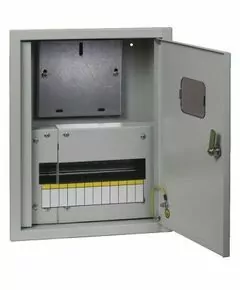 460879 - EKF щит учетно-распред. метал. встраиваемый ЩУРВ 1/12 окно IP31 (440х340х140) mb13-1/12 (1)