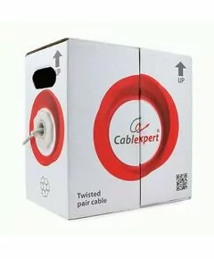 711452 - Cablexpert кабель UTP 4x2x0.51 мм, кат.5e, CCA, одножил., 100 м, серый (1)