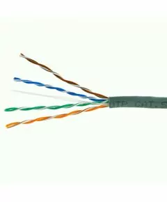 711489 - Cablexpert кабель UTP 4x2x0.48 мм, медный, кат.5e, одножил., 100 м, серый (1)