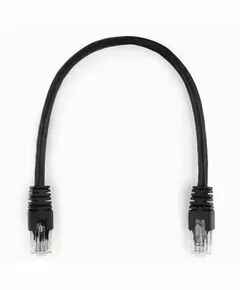 711888 - Cablexpert патч-корд UTP cat6, 0,25м, литой, многожильный (черный) (1)