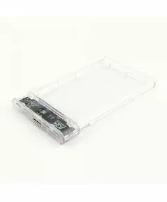 783846 - USB 3.0 Внешний корпус 2.5 SATAIII HDD/SSD AgeStar 3UB2P4 (TRANSPARENCY) пластик, прозрачный, 17312 (1)