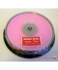 17766 - DVD+RW Mirex 4x, 4.7Gb БОКС10шт. (1)