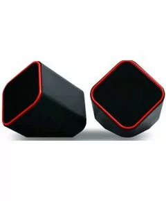 495687 - Акустическая система SmartBuy® CUTE, мощность 6W, USB, черно-оранжевые (SBA-2590)/60 (1)