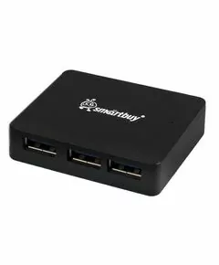 650309 - USB-Хаб 3.0 Smartbuy 4 порта черный (SBHA-6000-K) (1)