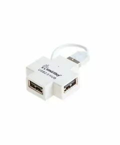 650312 - USB-Хаб Smartbuy 4 порта белый (SBHA-6900-W) (1)