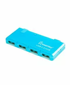 650313 - USB-Хаб Smartbuy 4 порта голубой (SBHA-6110-B) (1)