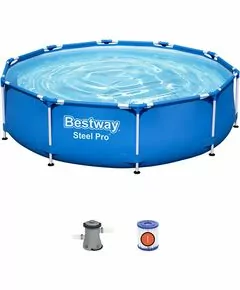 780010 - Бассейн 305*76 см Steel Pro Bestway 56677 8899 (1)