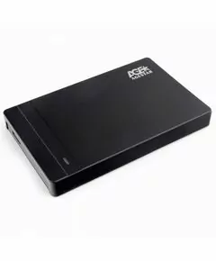 783845 - USB 3.0 Внешний корпус 2.5 SATAIII HDD/SSD AgeStar 3UB2P3 (BLACK) пластик, чёрный. UASP, 18413 (1)