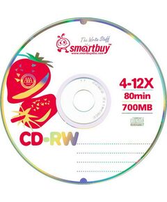 695523 - Smartbuy CD-RW 80min 4-12x SP-100/600/ (1)