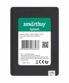 802777 - Накопитель 2,5 SSD Smartbuy Splash 128GB TLC SATA3 (1)