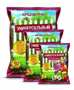 584751 - НАРОДНЫЙ грунт Универсальный 5л. пакет (СЗТК) Питер (1)