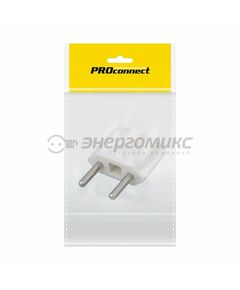 611419 - PROconnect сет. вилка-переходник (адаптер) плоский Тефаль Tefal белый ИУ 11-1041-9 (1)