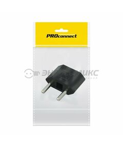 611420 - PROconnect сет. вилка-переходник (адаптер) плоский Тефаль Tefal черный ИУ 11-1042-9 (1)