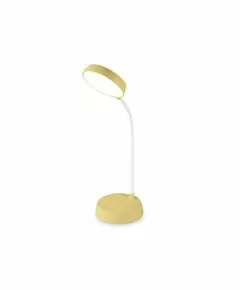 843892 - Ambrella св-к настольный св/д DE611 YL/WH жел/бел 3000-6000K 4W 150lm 90x100x320 USB пров, с аккум. (1)