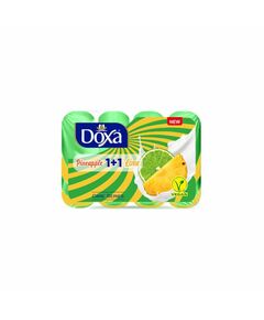 845756 - Мыло туалетное Beauty Lime&Pineapple 4х80гр Doxa, цена уп. (1)