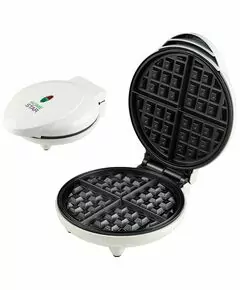 849560 - Вафельница HomeStar HS-2024 Белая, 1,2кВт, венские вафли, 105197 (1)