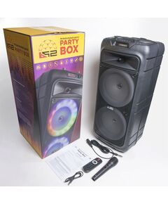 850752 - Музыкальный центр B52 Party Box, 40W (2x20W), АКБ 4500mA/h, Вluetooth до10м, USB, FM, микрофон,10100 (1)
