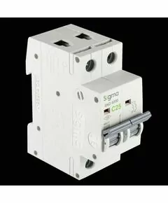 852685 - SIGMA Electric автоматический выкл. SND6000 2P 25A 6кА х-ка C 6SM225C (ТУРЦИЯ) (1)