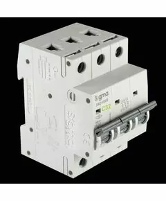 852697 - SIGMA Electric автоматический выкл. SND6000 3P 32A 6кА х-ка C 6SM332C (ТУРЦИЯ) (1)