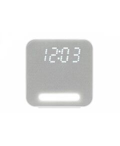 859390 - Радиобудильник HARPER HCLK-2060 white gray - white led H00003324 (1)