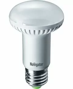 318063 - Лампа св/д Navigator R63 E27 5W(425lm) 4200 матовая 106x63 аллюм. NLL-R63-5-230-4K-E27 (10!) 94137 (1)