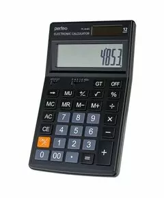 862940 - Perfeo калькулятор PF_B4853, бухгалтерский, 12-разр., черный (1)