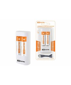 649447 - TDM Зарядное устройство 3022Н (300 mAh 2 слота АА/ААА 2 кан.+2xAA2500 USB) SQ1702-0103 (1)