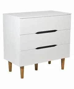 877087 - Комод Polini kids Simple 3601, белый-дуб каменный (мест 2) (1)