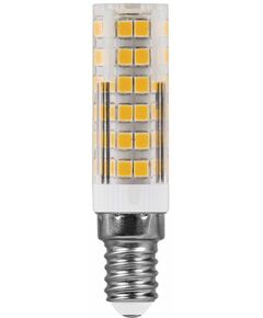 688245 - Лампа Feron JCD E14 230V 7W(580lm) 4000K 4K прозрачная 65x16 LB-433 25899 (1)