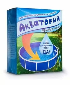 617903 - Акватория Aqua-light 500гр (125гр*4шт) д/устранения помутнения воды в бассейне 6201(АН3!) (1)