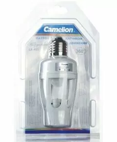 221327 - Camelion датчик движения ИК LX-451 на патрон E27 60W 360° (дальность 6м) белый IP20 (1)