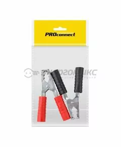 656960 - PROCONNECT Зажим крокодил 250А 150мм Индивидуальная упаковка 2шт,16-0020-9 (1)