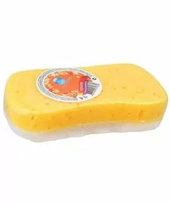 407928 - Губка для тела (поролон+массажный слой,фигурная) ЮЛИЯ 16см 72769/РУСАЛОЧКА (1)