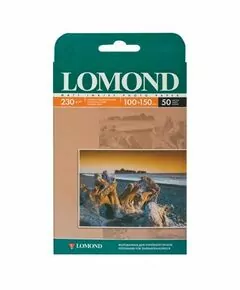 319582 - Фотобумага LOMOND д/струйной печати 10х15см, 230г/м, 50л., односторонняя, матовая (0102034) (1)