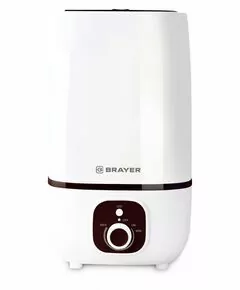 769195 - Увлажнитель воздуха BRAYER 4700BR-WH ультразвуковой, 25Вт, 4л, распыление 300мл/ч, ароматизация (1)